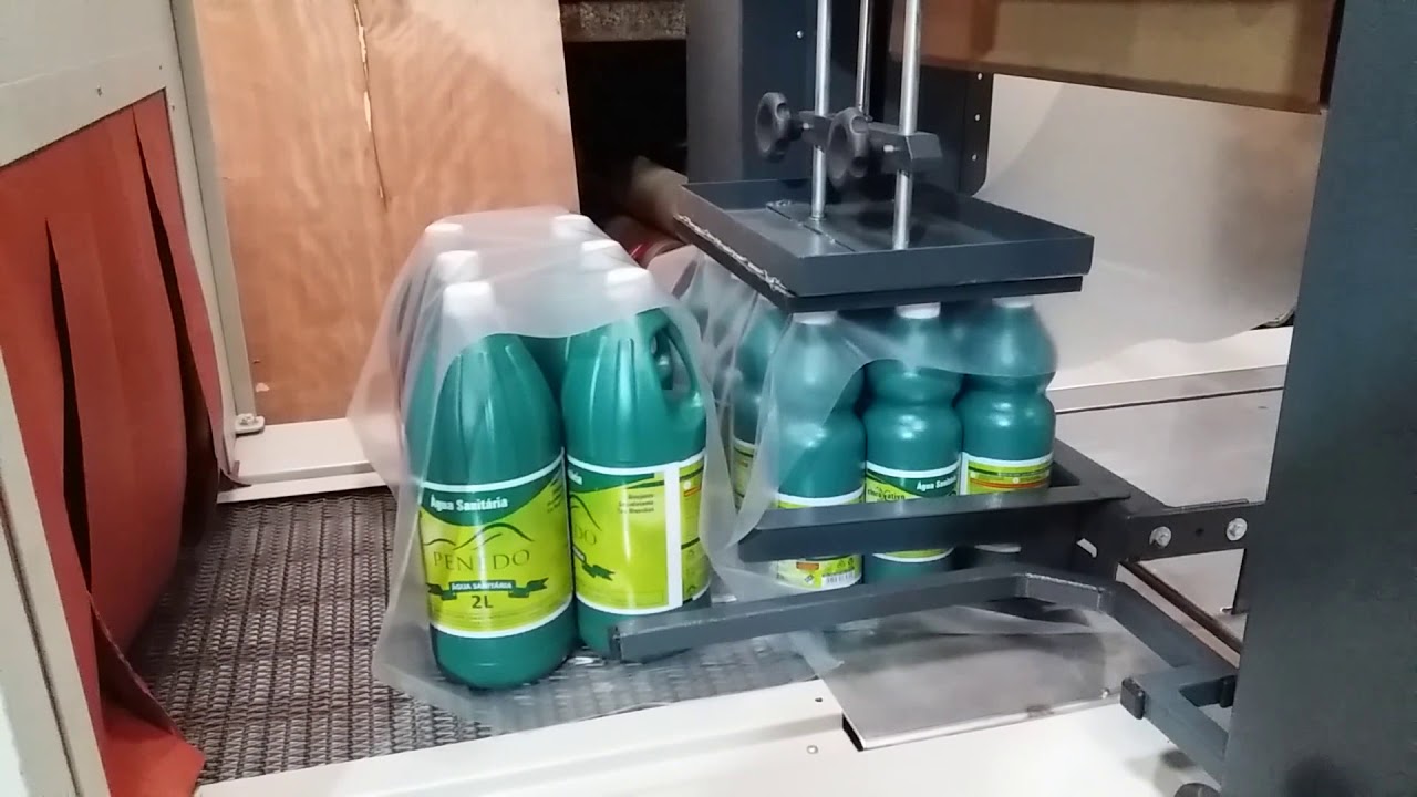 Máquina Embaladora para Fardos, Latas, Garrafas, Caixas, Potes, Móveis ...