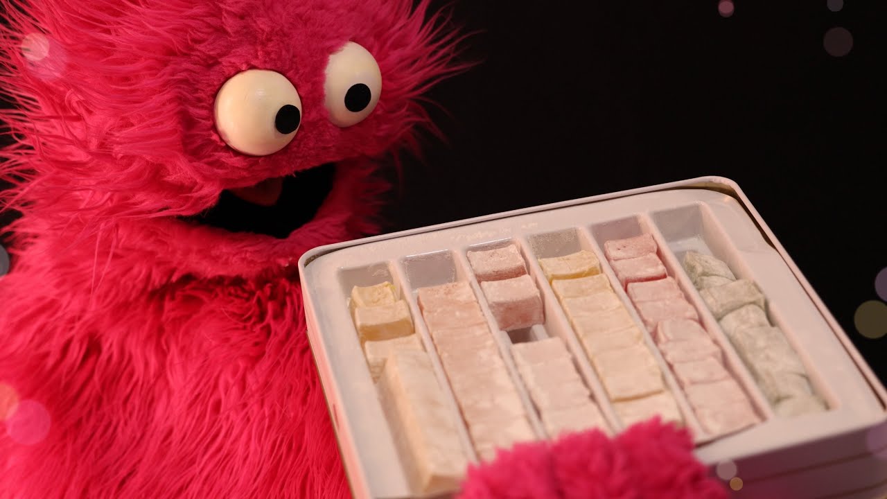 ASMR Trying GOURMET Turkish Delight Candy - Whispered