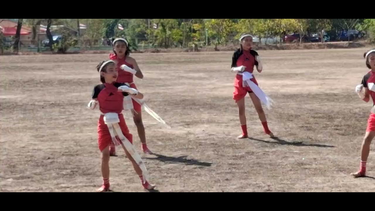 ม่วนคัก แม่ไม้มวยไทย#โรงเรียนโคกโพธิ์วิทยา อ.สร้างคอม อุดร