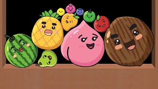 FRUIT MERGE - Can We Make the BIGGEST FRUIT? Drop & Merge to MAX LEVEL! 🤔 screenshot 5