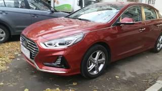 Новая Hyundai Sonata - внешний вид, интерьер, вместительность.