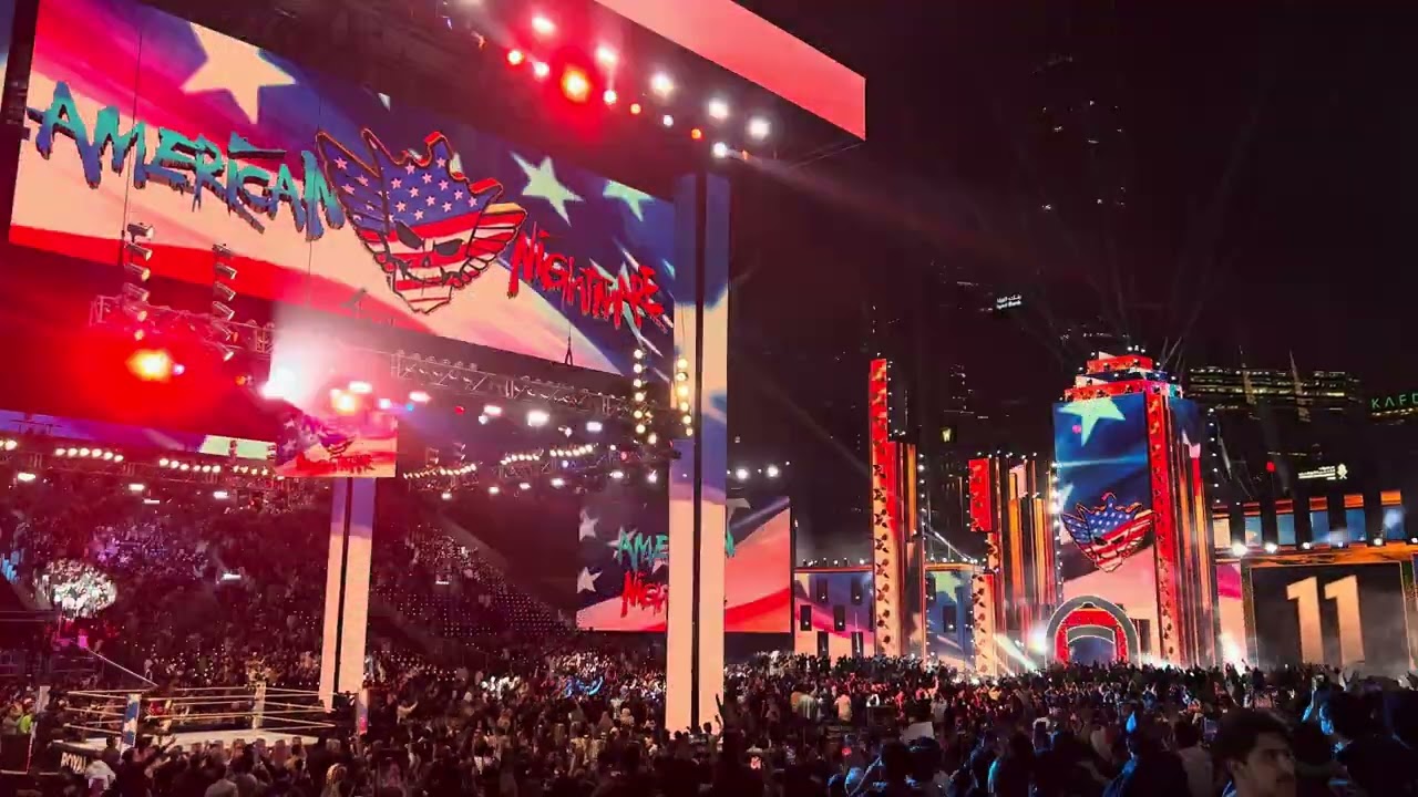 WWE Royal Rumble 2026 | Riyadh | The American Nightmare Cody Rhodes Entrance