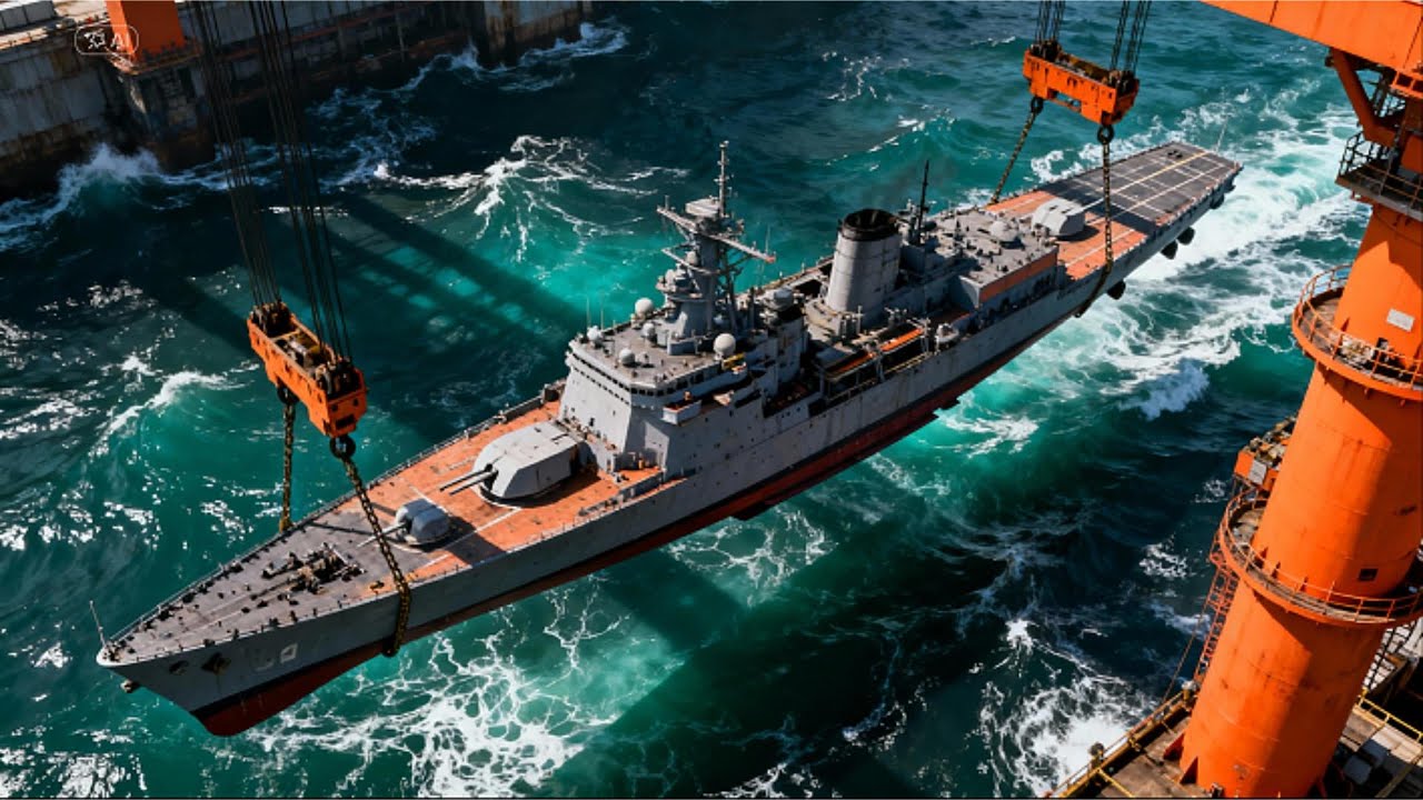 Salvaging a Modern Warship from the Deep Ocean | Cinematic Deep Sea Rescue