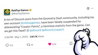 Geometry Dash This Emergency Issue Is Happening On Discord Creator Point Abbreviation Issue