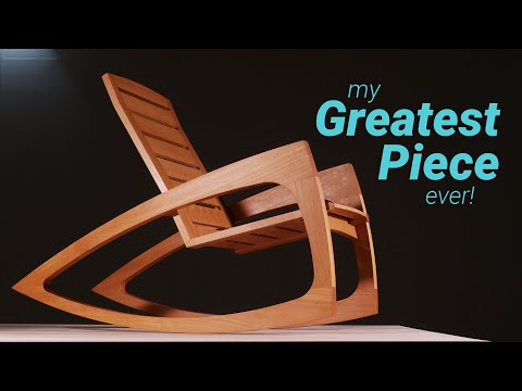 Video: Modern Rocking Chair