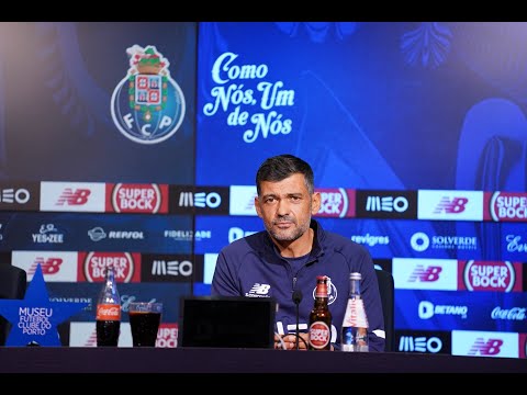 LIVE: Conferência de Imprensa Sérgio Conceição ⚽