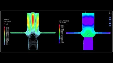 Blood flow and pressure in aortic heart valve, ABMC, Wald et al 2017