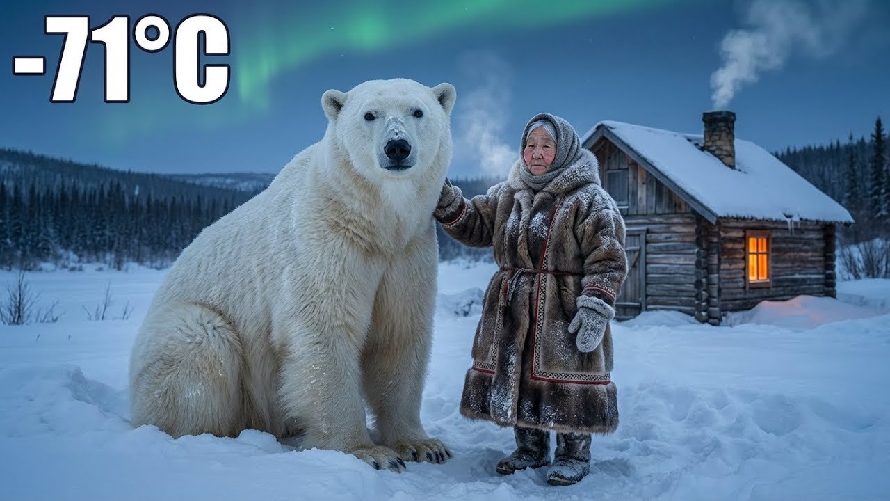 She Raised a White Bear Instead of a Dog at –71°C
