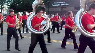 LNHS Marching Band at 2010 Pan-O-Prog