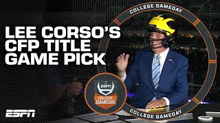 Washington or Michigan? Lee Corso makes his final pick of the season | ESPN College Football