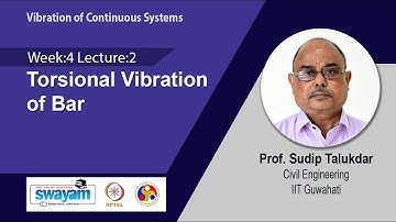 Lec 14: Torsional Vibration of Bar