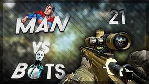 Man Vs Bots Ep 3 (Bo2 Trickshots) (23 Shots!!!)
