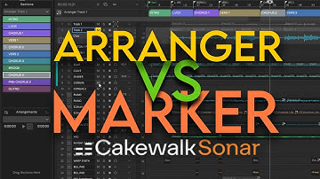 How To Use Arranger And Marker In Cakewalk Sonar #cakewalksonar #cakewalk  @CakewalkSoftware