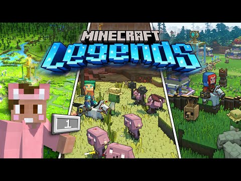 Видео: Minecraft Legends #1 - Майнкрафт в жанре стратегий