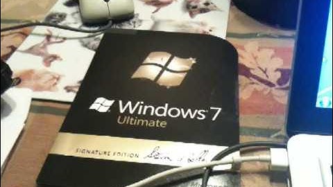 New MacBook Pro 13" 64bit Windows 7 Ultimate Official release win7