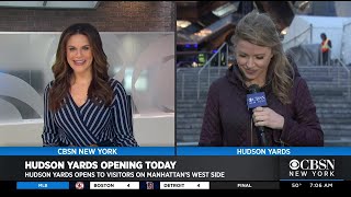 Hudson Yards Celebrating Grand Opening