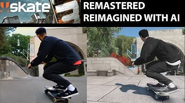SKATE 3 with ultra-realistic graphics Gen-3 video to video Runway Artificial intelligence