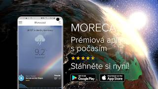 Morecast - Předpověď Počasí S Radarem A Widgety