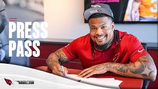 Xavier Thomas Introductory Press Conference | Arizona Cardinals