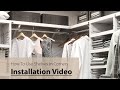 John Louis Home Corner (Perpendicular) Shelf Installation John Louis Home Corner (Perpendicular) Shelf Installation