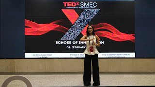 The Girl With Broken Grammar | Sharmila Kasala | TEDxSMEC