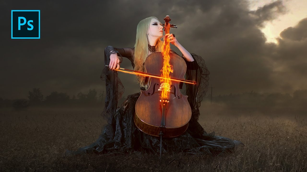 Add Fantasy Fire Manipulation Effects in Photoshop