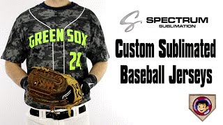 Sublimated Baseball Jerseys | Spectrum Custom - Homegrown Sporting Goods