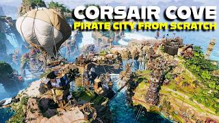 Corsair Cove Gameplay First 45 Minutes - Pirate City Builder Is Addictive