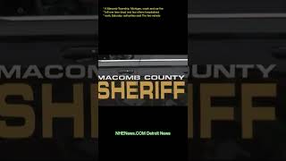 A Macomb Township, Michigan, crash and car fire left one teen dead and two others hospitalized early