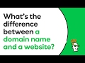 What Is The Difference Between A Domain Name And A Website