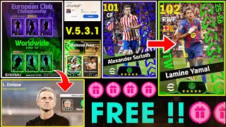 Tomorrow eFootball™ 2026 v5.3.1 Biggest Updates !! 🔥 New Campaign, Free Coins Events, Potw 🔔🤩