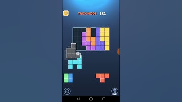 Block Puzzle King Trick Mode Level 181 Walkthrough Solution