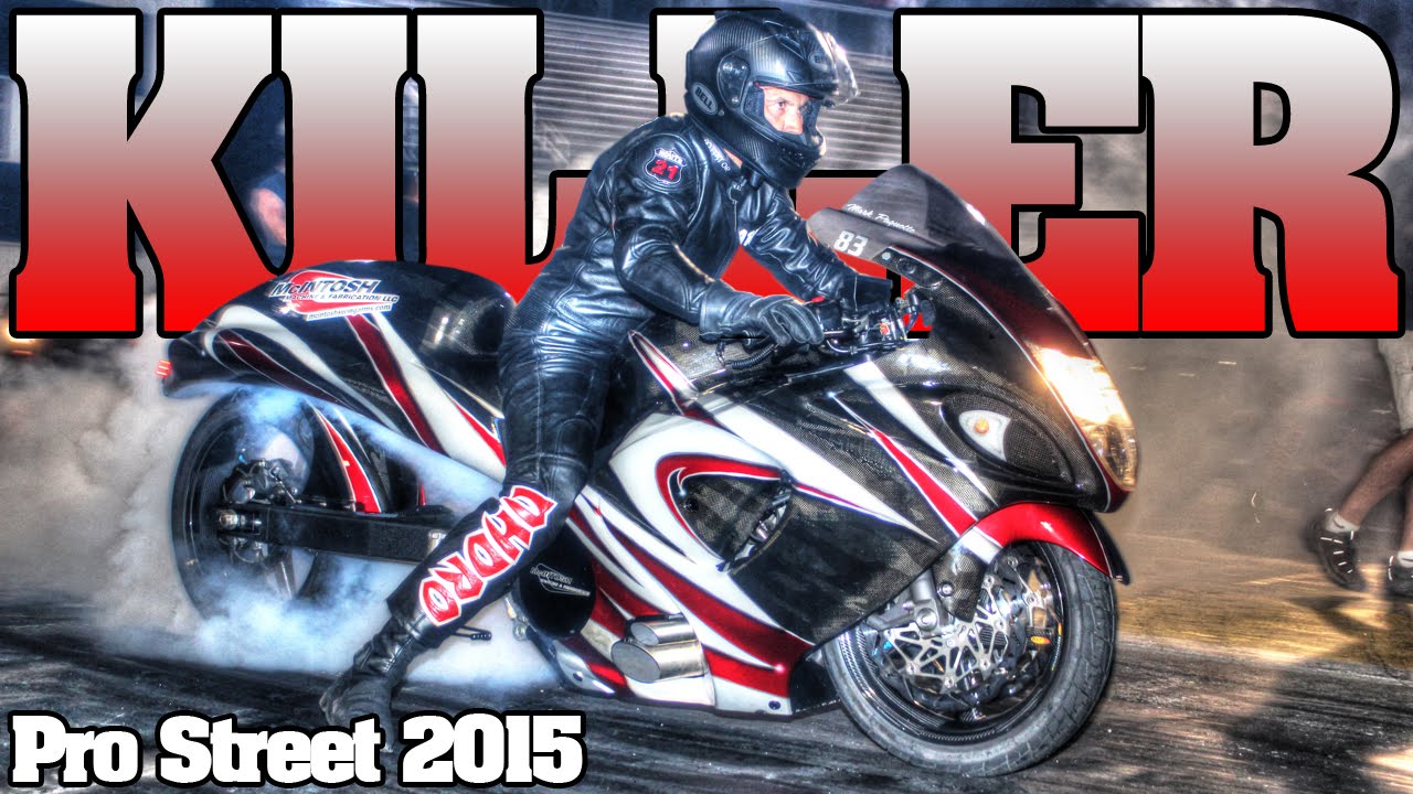 6 Second turbocharged Suzuki Hayabusa motorcycle drag racing 2015 YouTube