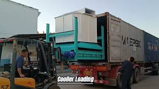 How is the Feed Machine Loading In the Container? +86 153 7309 2014