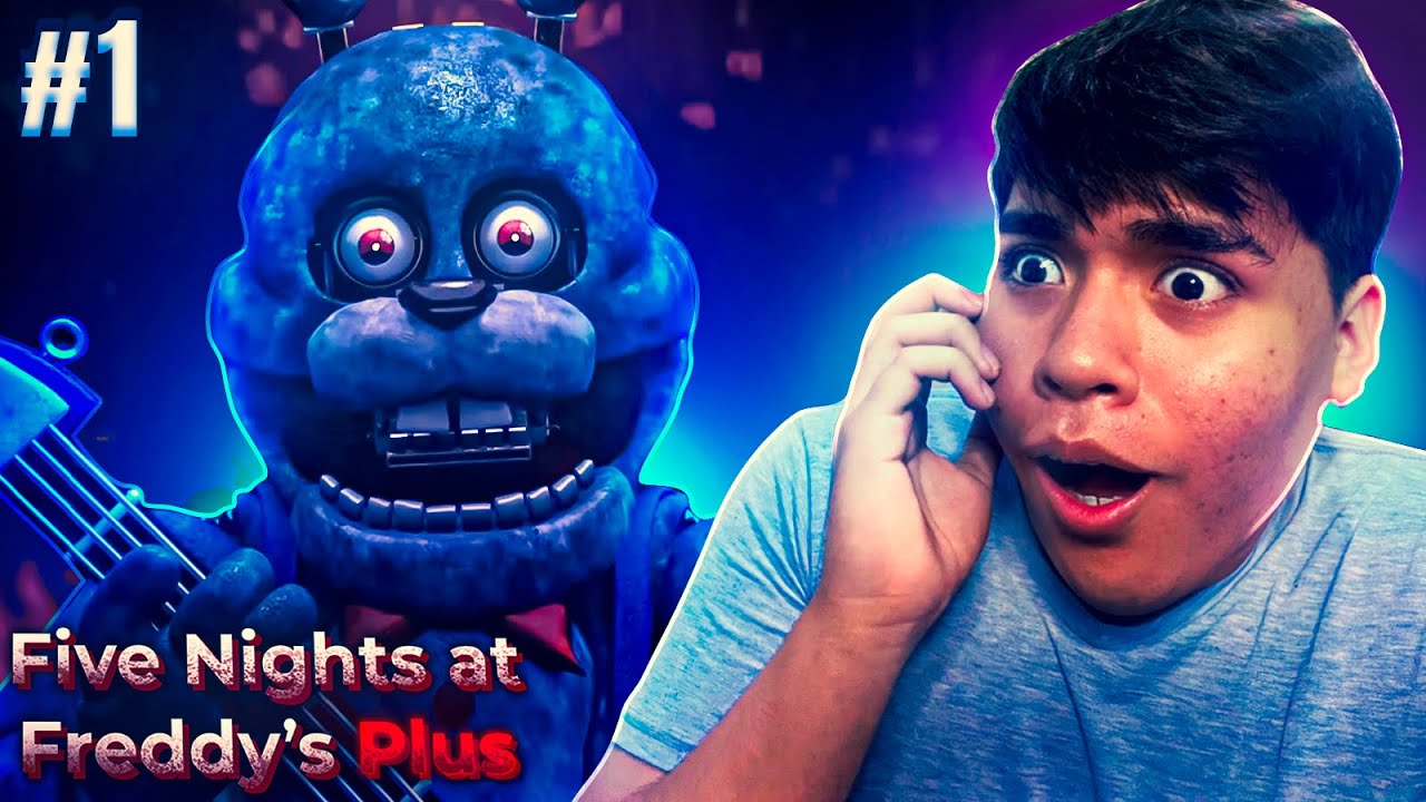 PROBANDO FNAF PLUS 😰