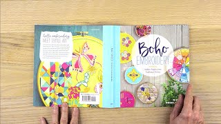 Boho Embroidery - Modern Projects from Traditional Stitches -  by Nichole Vogelsinger