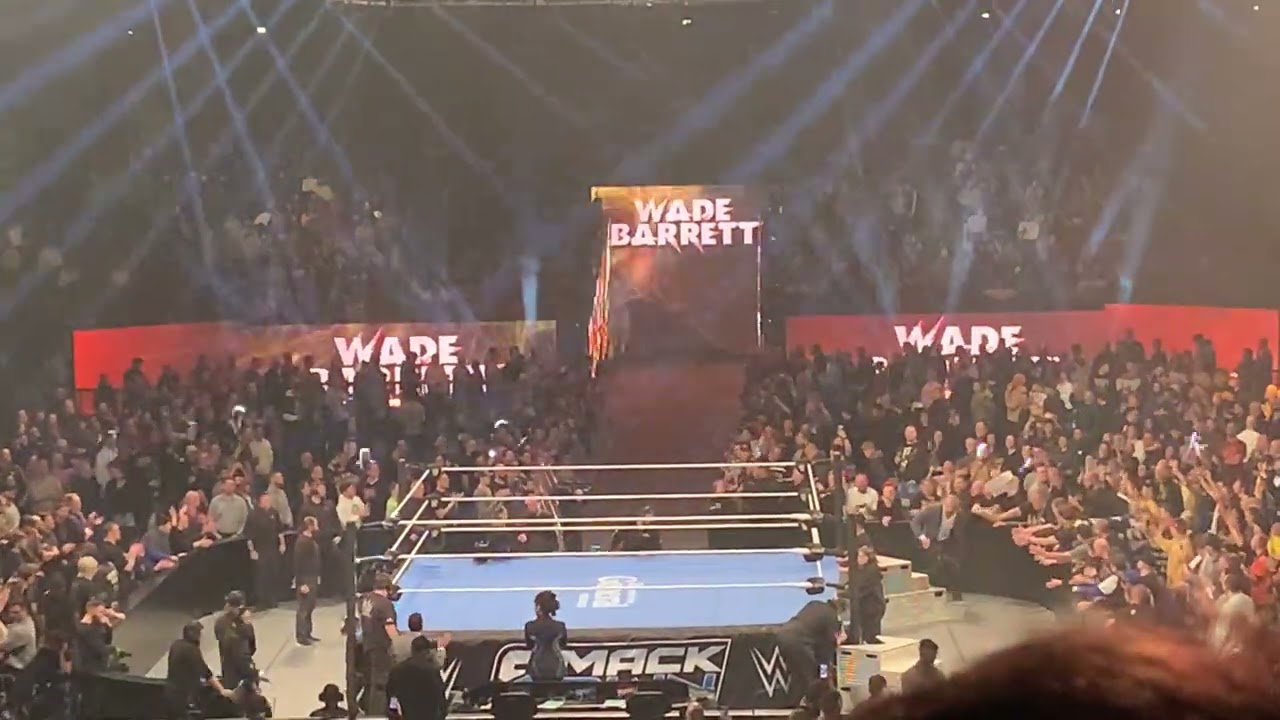 Wade Barrett Entrance WWE Smackdown Berlin 2026