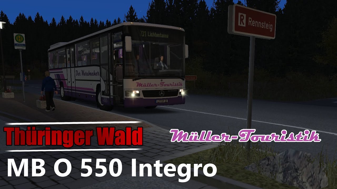 Verfrüht zur Freiheit | Thüringer Wald | MB O 550 Integro | OMSI 2