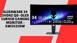 Immersive Curved Monitor Experience – Alienware AW3425DW Gaming Monitor – REVIEW