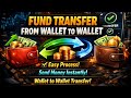💥Wallet to Wallet Fund Transfer 🔥 | Easy &amp; Instant Process 💸 | Step-by-Step Guide (Full Tutorial)