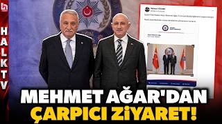 Ankarada Di̇kket Çeken Buluşma Mehmet Ağar, Ankara İl Emniyet Müdürünü Ziyaret Etti