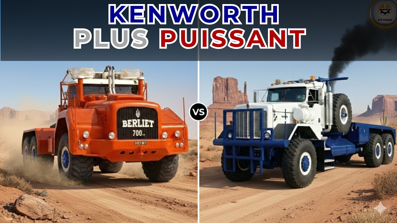 BERLIET T100 vs KENWORTH 953 : Qui était VRAIMENT le roi des déserts ?