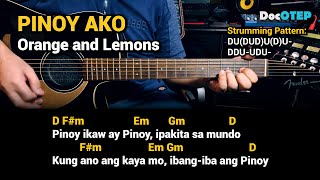Pinoy Ako - Orange and Lemons (Guitar Chords Tutorial with Lyrics)