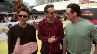 Deadpool & Wolverine World Tour - Berlin Fan Event interviews