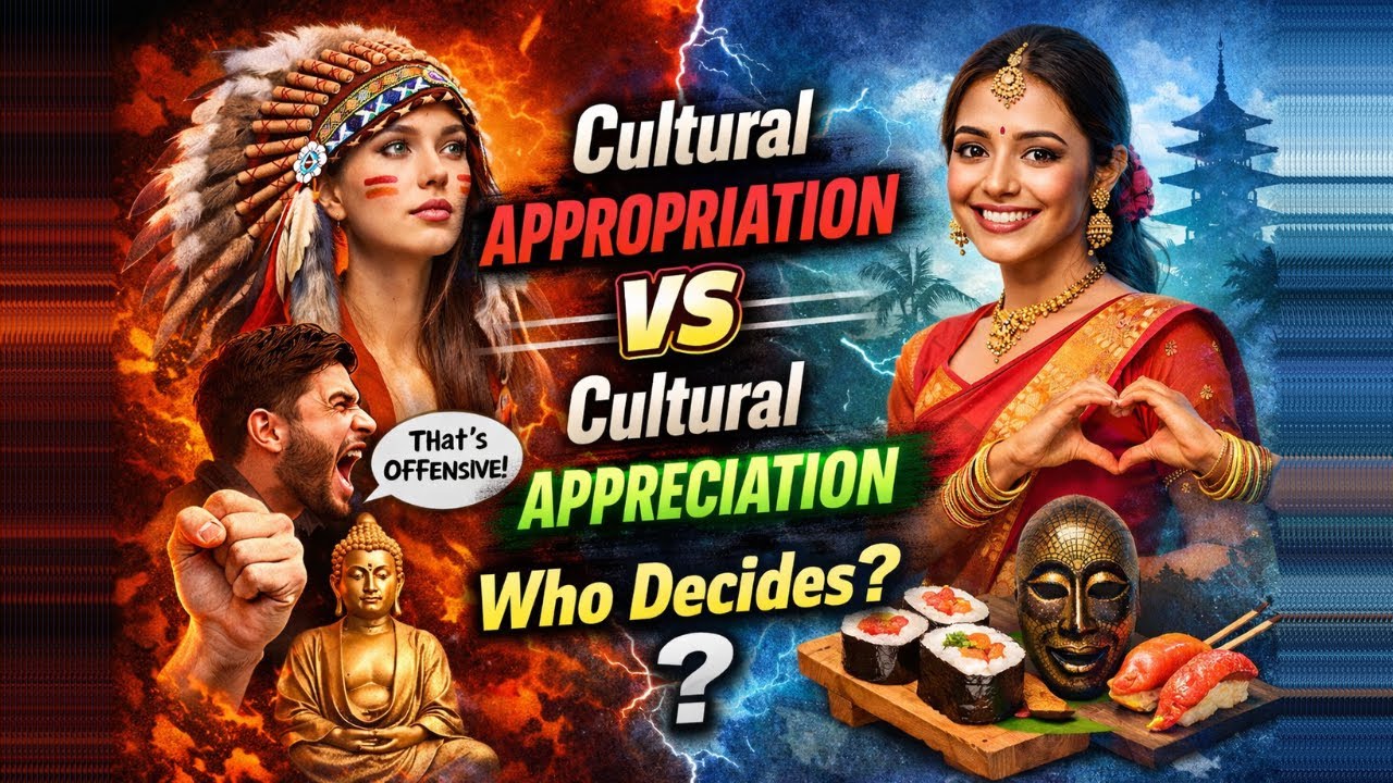 Cultural Appropriation vs Cultural Appreciation: Who Decides? - YouTube