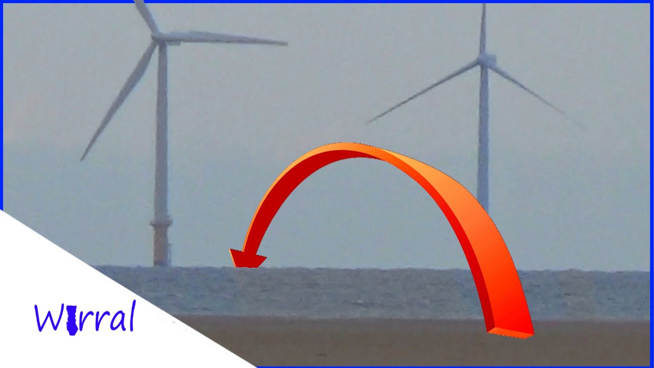 Earth Curve confirmed - The top of Blackpool Tower.