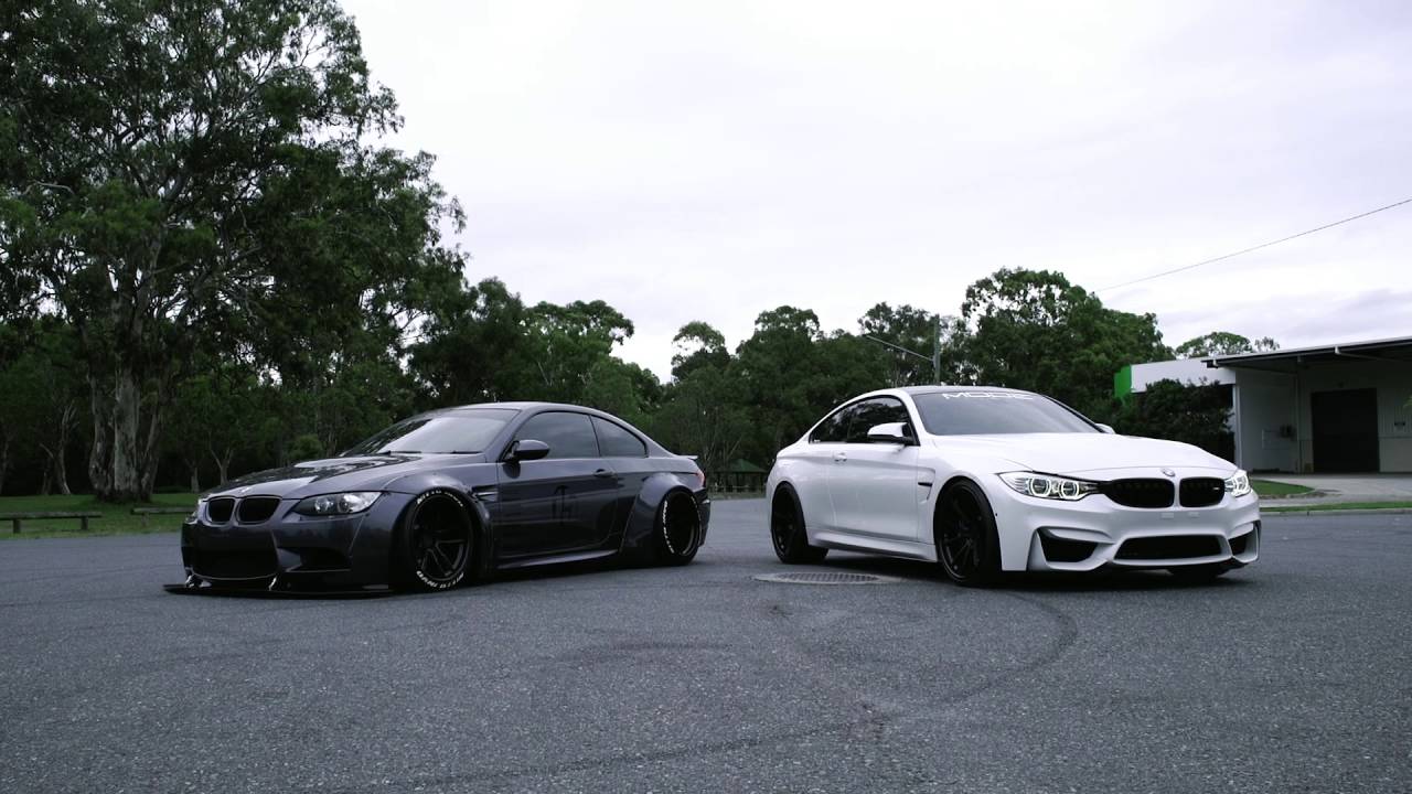 MODE Auto Concepts | Australia BMW Rev Battle | E92 M3 Liberty Walk vs F82 M4