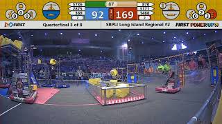 Quarterfinal 3 - 2018 SBPLI Long Island Regional #2