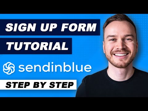 Sendinblue Sign up Form Tutorial 2021 (Step-by-Step)