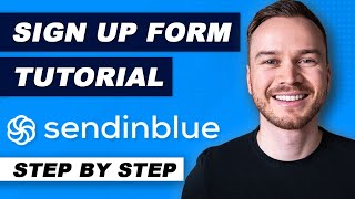 Sendinblue Sign up Form Tutorial 2024 (Step-by-Step)